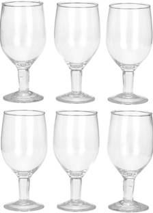 Shri Girraj Ji (Pack of 6) sgj011 Glass Set Wine Glass