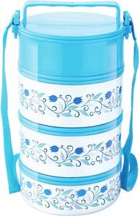 JAYCO Multiplex JR3 Lunch box for Office/College/School - Blue 3 Containers Lunch Box