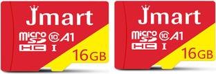 Jmart 16 GB MicroSD Card Class 10 100 MB/s combo Ultra Premium 16 GB MicroSD Card Class 10 100 MB/s  Memory Card Compatible with Gaming Console, Camera, Tablet, Mobile, Computer