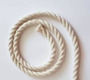 Bright Home Decor 10MM 30 Meter Cotton Twisted Rope Off white
