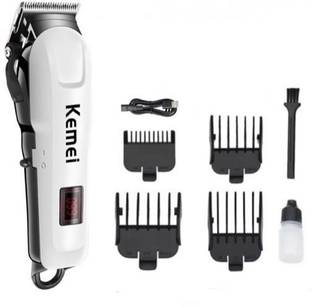 Kemei KM-809A Fully Waterproof Trimmer 120 min  Runtime 4 Length Settings
