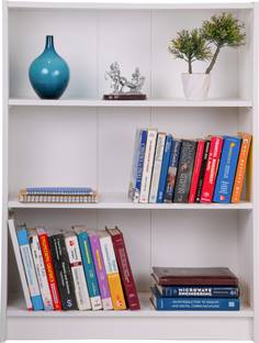 VIKI Engineered Wood Open Book Shelf