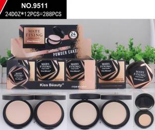 Kiss Beauty Matte Fixing Compact Poweder Compact