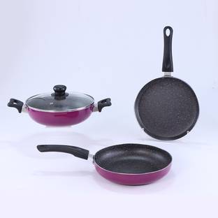 WONDERCHEF Induction Bottom Non-Stick Coated Cookware Set
