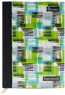 Paperkraft Green Impression Series A5 Notebook Single Line 400 Pages