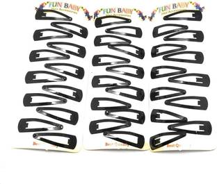 PBM CREATIONS Tic Tac Hair Clib for Girls and Womens Pack of 18 pairs Tic Tac Clip