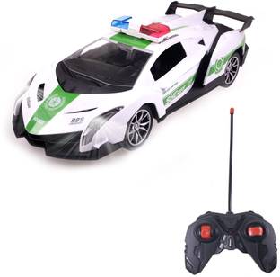 WISHKEY Remote Control Police Car with Lights, Super High Speed,Stylish Smart Look & Modern Design-RC Vehicle Toy for Kids