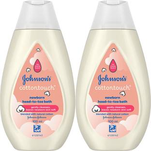 JOHNSON'S Cottontouch Newborn Head-To-Toe Bath 100ml