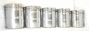 Rajlaxmi Steel Tea Coffee & Sugar Container  - 2 L