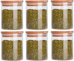 VLKMK Glass Grocery Container  - 700 ml