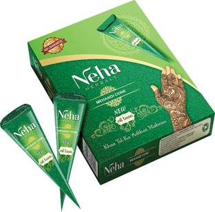 Neha Herbals Neha Mehandi Cone Natural Mehendi