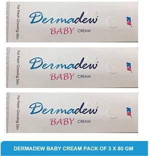 Dermadew Baby Cream pack of 3 x 80 gm