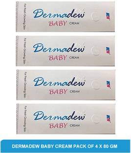 Dermadew Baby Cream pack of 4 x 80 gm