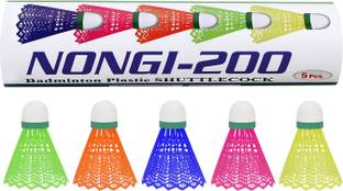 Nongi A1 Plastic Shuttle  - Multicolor