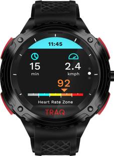 ट्राक Triathlon काला स्मार्टवॉच