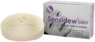 Sensidew Moisturizing Baby Bathing Soap Bar with essential oils, Shea Butters 75g