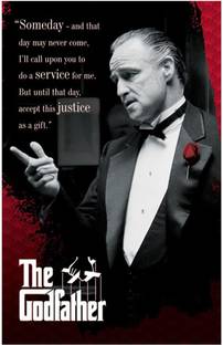 surmul The Godfather - Movie HD Quality Poster - Office Wall Sticker