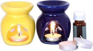 homedecor anurudh Ceramic Tealight Holder Set
