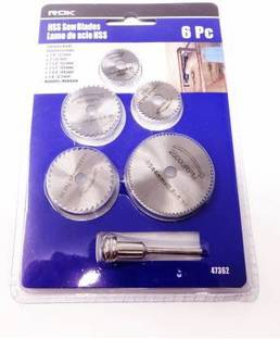 Rangwell Circular Saw Blade Set For Metal & Dremel Rotary Tools (6 Pieces) 22mm - 40 mm