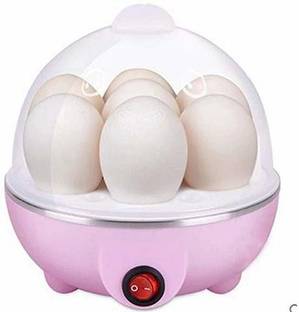 FLITZIP Instant Egg Boiler Electric Automatic Off 7 Egg Poacher with Overheat Protection for Steaming Ideal for Homes, hostels & Hotel Room FZ-EGG BOILER Egg Cooker