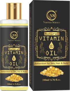 Nuerma Science Natural Vitamin E Oil (Antioxidant for Skin, Hair & Body) Hair Oil