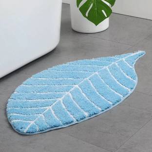 MY HOME Light Blue Polyester Runner
