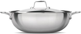 MILTON Kadhai 28 cm diameter with Lid 4.6 L capacity