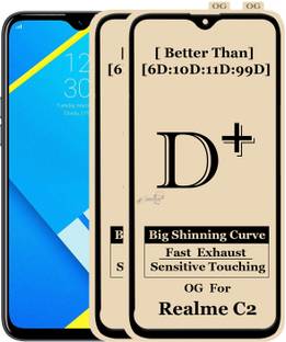 Xester Edge To Edge Tempered Glass for REALME C2