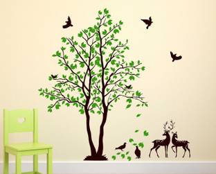 Wallzone 100 cm TREE Removable Sticker