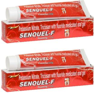Dr. Reddy's SENQUESL-F PASTE PACK OF 2 TOOTHPASTE Toothpaste