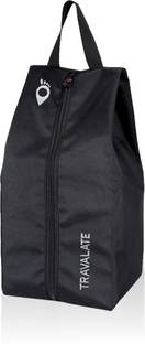 Travalate Black Travel Shoe Bag Travel Organizer Multi-Purpose Portable Foldable Shoe Organizer Bag