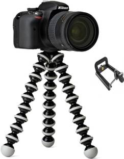 Techlife Solutions 10" Inches Height - Octopus Tripod With Universal Mobile Holder Tripod Kit