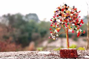 RUDRA DIVINE Generic 20 cm (0.66 ft) Artificial Christmas Tree