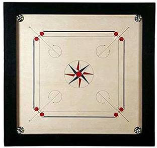 abso Carrom Board Medium in Size, Perfect for Adults Also, Dimensions 26 x 26 inches 30 cm Carrom Board