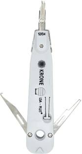Blazon Tools PD3141B Krone Tool Smooth Io punchdown tool impact punchdown tool Network Cable MINI Impact Punch Down tool for KRONE AMP modules with inbuilt Hook and Spudger tools Crimping tool Network crimper wire stripper Manual Crimper