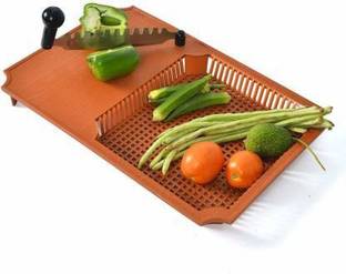 vedvit Plastic Chopping Board Green Premium Plastic Cutting Board