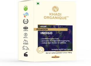 khadi ORGANIQUE 100% Organic Indigo Powder