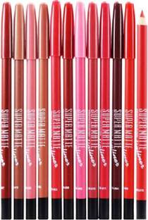 nnbb LipLiner-P102 Pack of-12 (Multicolour)