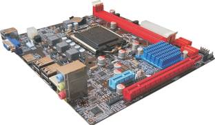 Consistent H-61 MOTHERBOARD LGA 1156Socket ATX Intel H61 Chipset DDR3 Motherboard for Desktop