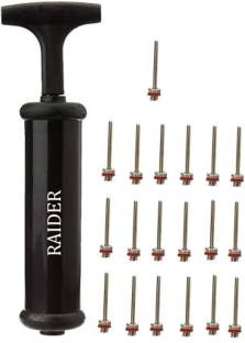 Raider Football Pump , Basketball Pump, Volley ball Pump with 19 needle Football Pump, Volleyball Pump, Basketball Pump, Handball Pump Pump