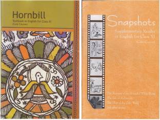 NCERT BOOK , Hornbill Textbook In English ,Snapshots Supplementary Reader In English For Class-XI [COMBO PACK] (Paper, NCERT)