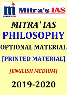 MITRA'S IAS Philosophy Optional Material Printed Notes 2019-2020