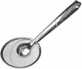 Sitaram Creation When it comes to cooking deep-fried foods, you would need to drain the excess oil, which takes a lot of time. With this tool, you can picking up the food while draining the excess oil at the same time. Deep Frying Basket
