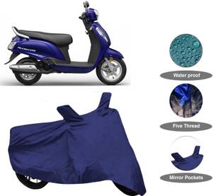 FabAuto Waterproof Two Wheeler Cover for Suzuki