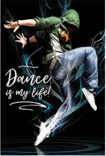 surmul Dance Wall Sticker Dance Posters Wall Room School Shops Motivational Wall Sticker Quotes