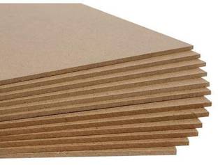 woodcraft Wood MDF Board Sheets, 2mm Thickness, Size 12X12 inch - Pack of 6 Ash Japanese Wood Veneer