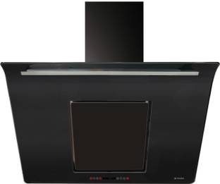FABER Hood Curvy Plus BK TC LTW 60 (110.0393.697) Wall Mounted Black 1000 CMH Chimney