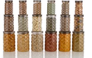 Serenity Plastic Grocery Container  - 350 ml, 650 ml, 1200 ml