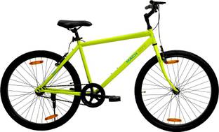 Mach City IBike Single Speed Green 26 inch 26 T (inch) Hybrid Cycle/City Bike