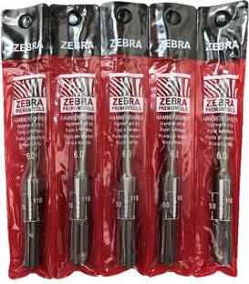 Zebra Premium Tools Z-6110 SDS Plus 6*110MM Hammer Drill Bits (Set of 5)